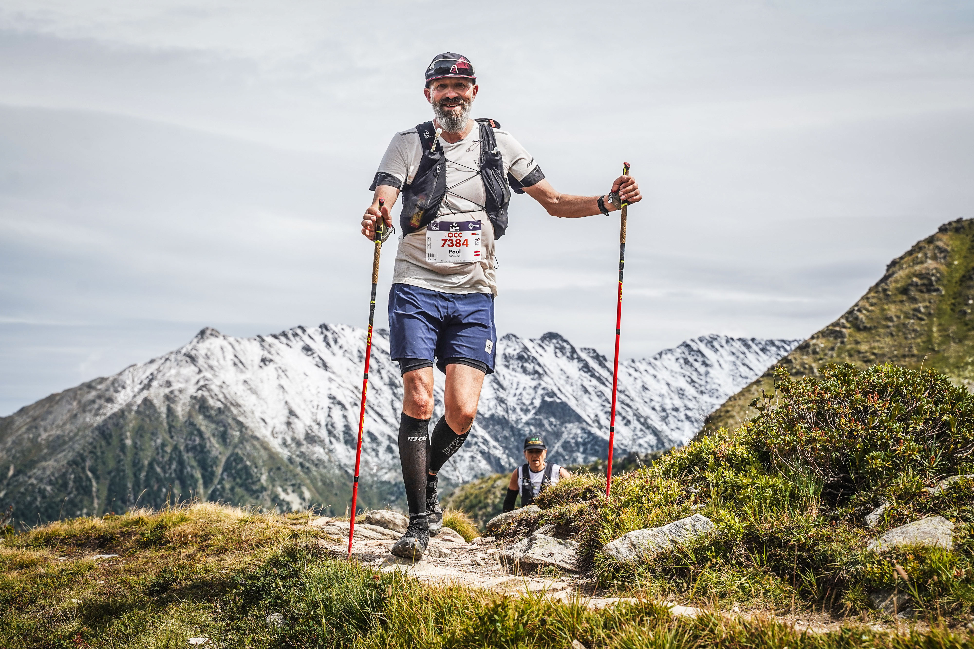 OCC race in the Alps