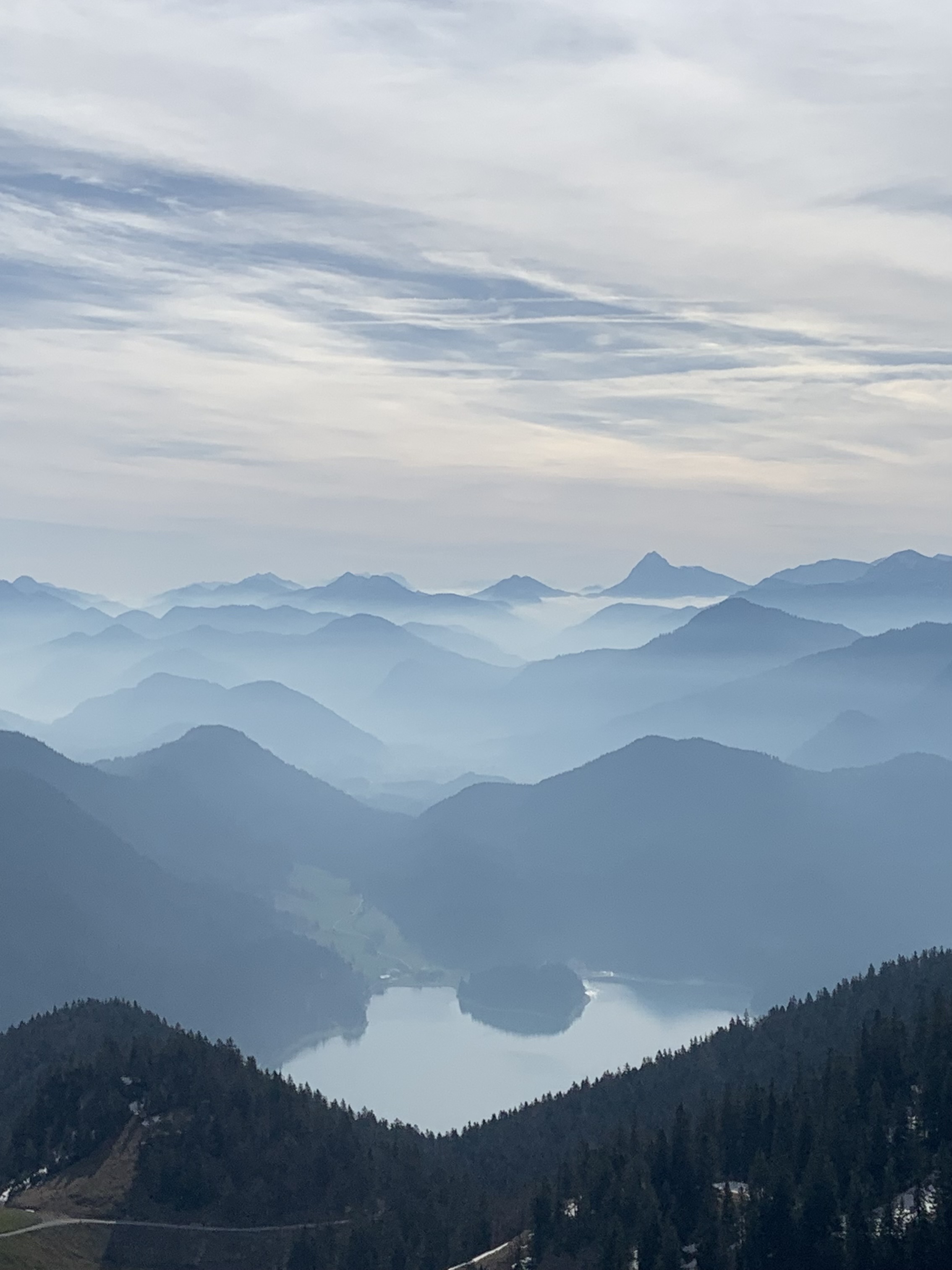High alpine ridge scramble